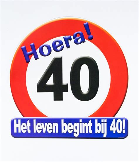 Hoera 40 jaar! Vier je verjaardag op een originele manier